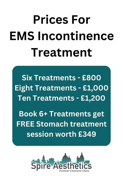 EMS Incontinence Treatment Prices Hatfield