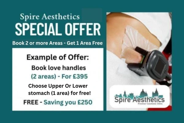 Fat Freezing Promotion Hatfield from Spire Aesthetics - Book Today!