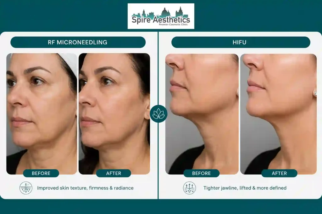 Can RF Microneedling and HIFU Be Combined Hatfield?