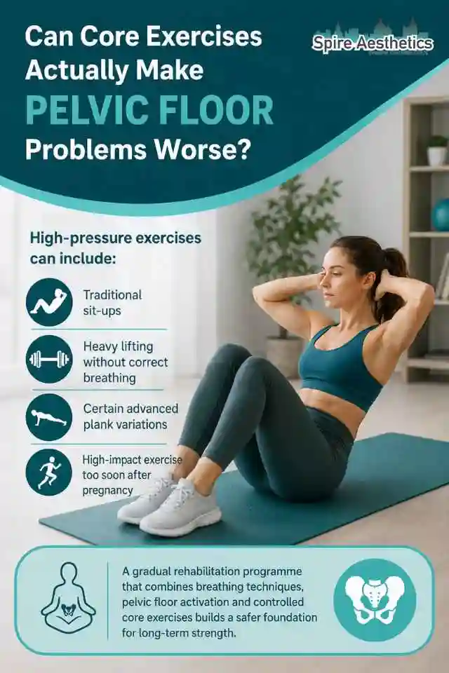 Can Strengthening Your Core Alone Actually Make Pelvic Floor Problems Worse Hatfield?